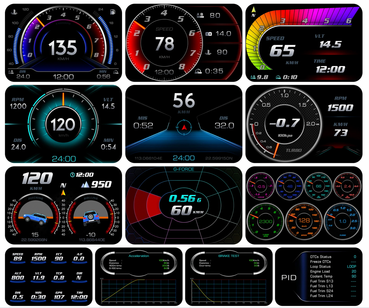 CORSA HUD