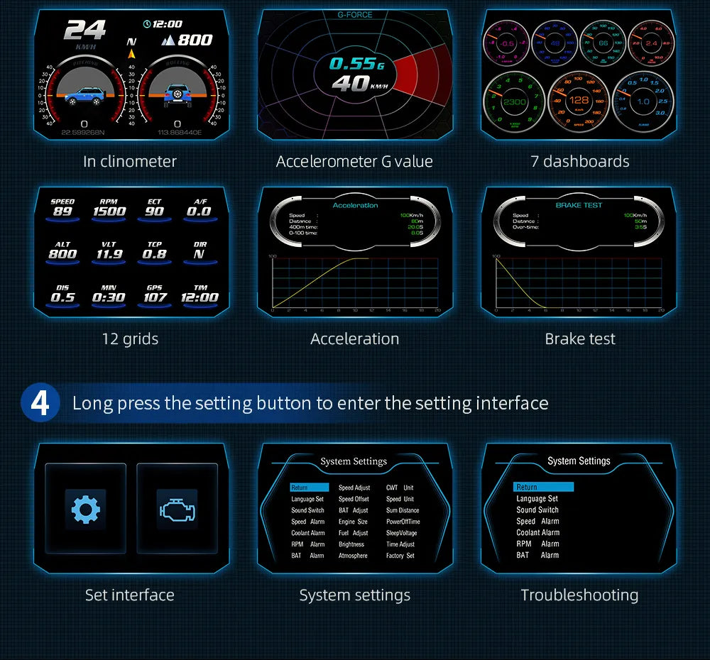 CORSA HUD